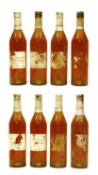 Chateau de Lacaze, Bas Armagnac, 1981, eight bottles (capsule and label damage, two labels lacking)