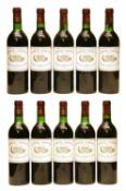 Chateau Margaux, 1er Cru Classe, Margaux, 1983, ten bottles