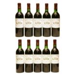 Chateau Margaux, 1er Cru Classe, Margaux, 1983, ten bottles