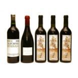 Assorted New World Wines: Howard Park, 1994, three bottles and two various others