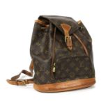 A Louis Vuitton monogrammed canvas 'Montsouris' backpack,