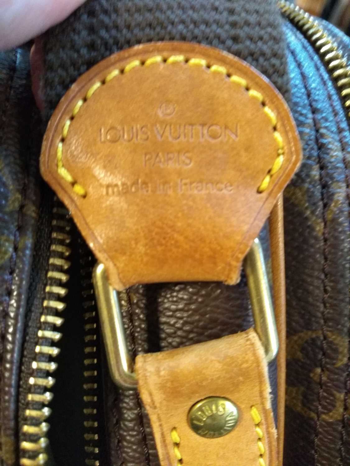 A Louis Vuitton monogrammed canvas 'Reporter' shoulder bag, - Image 4 of 7