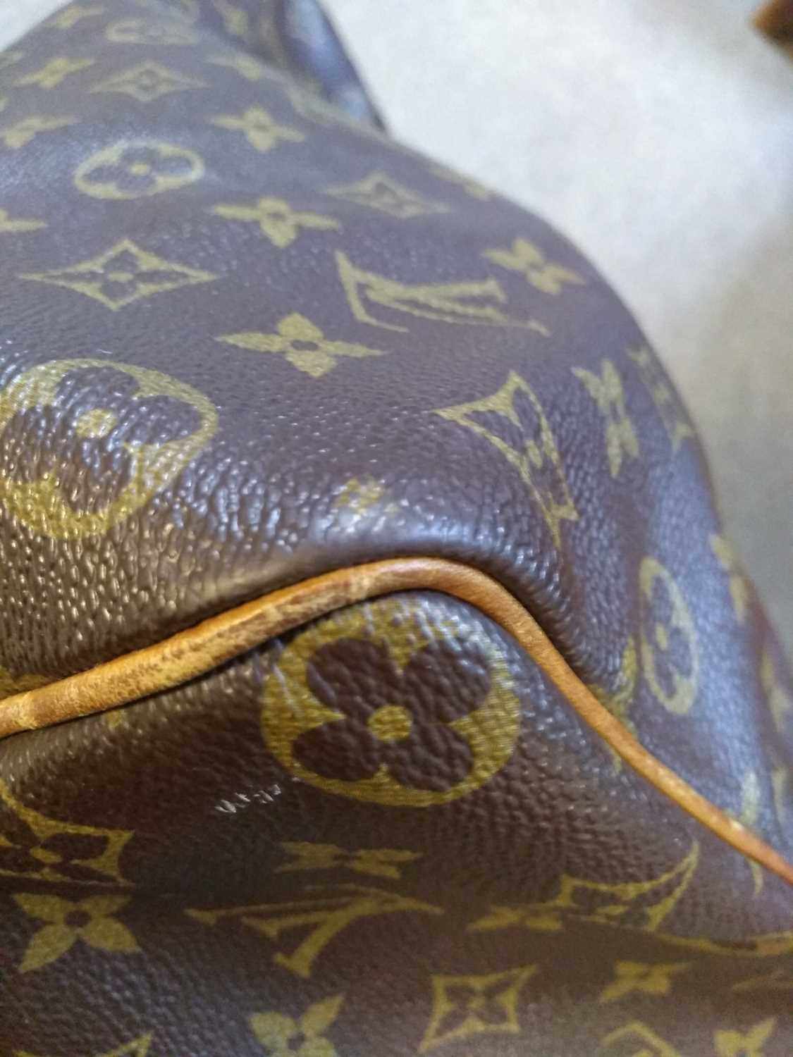 A Louis Vuitton monogrammed canvas 'Speedy 35' bag, - Image 2 of 7