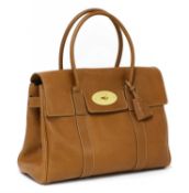 A Mulberry 'Bayswater' tan Darwin leather handbag,