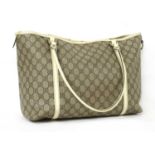A Gucci beige coated canvas 'Joy' tote,