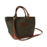 A small Mulberry Scotchgrain 'Hellier' tote,