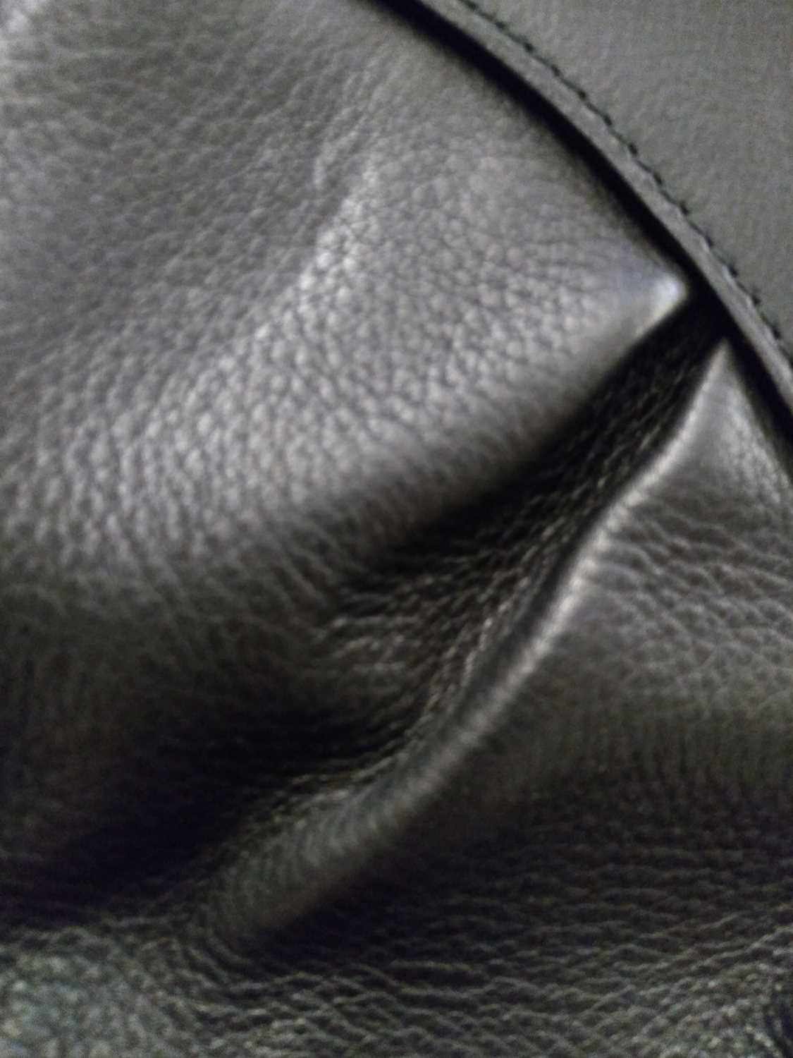 A Ralph Lauren black leather large tote - Image 6 of 7