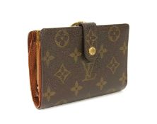 A Louis Vuitton monogrammed canvas 'French Purse',