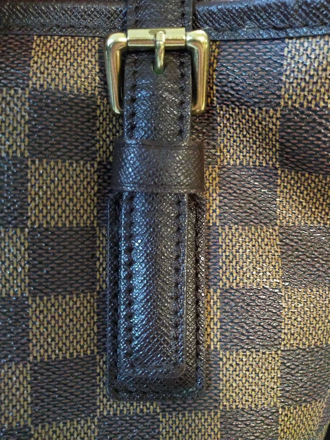 A Louis Vuitton Damier Ebène 'Marais' shoulder bag, - Image 6 of 7