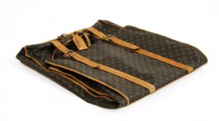 A Louis Vuitton monogrammed canvas garment bag