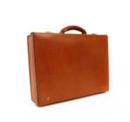 A Swaine Adeney tan leather briefcase,