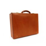 A Swaine Adeney tan leather briefcase,