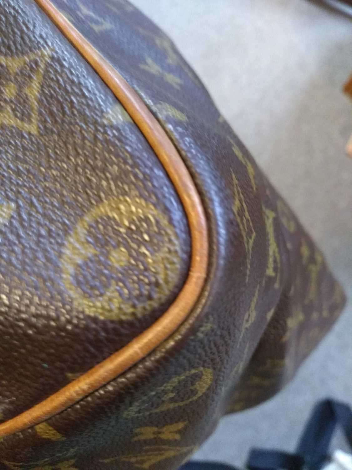 A Louis Vuitton monogrammed canvas 'Speedy 35' bag, - Image 4 of 7