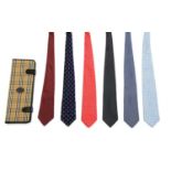 A collection of six ties