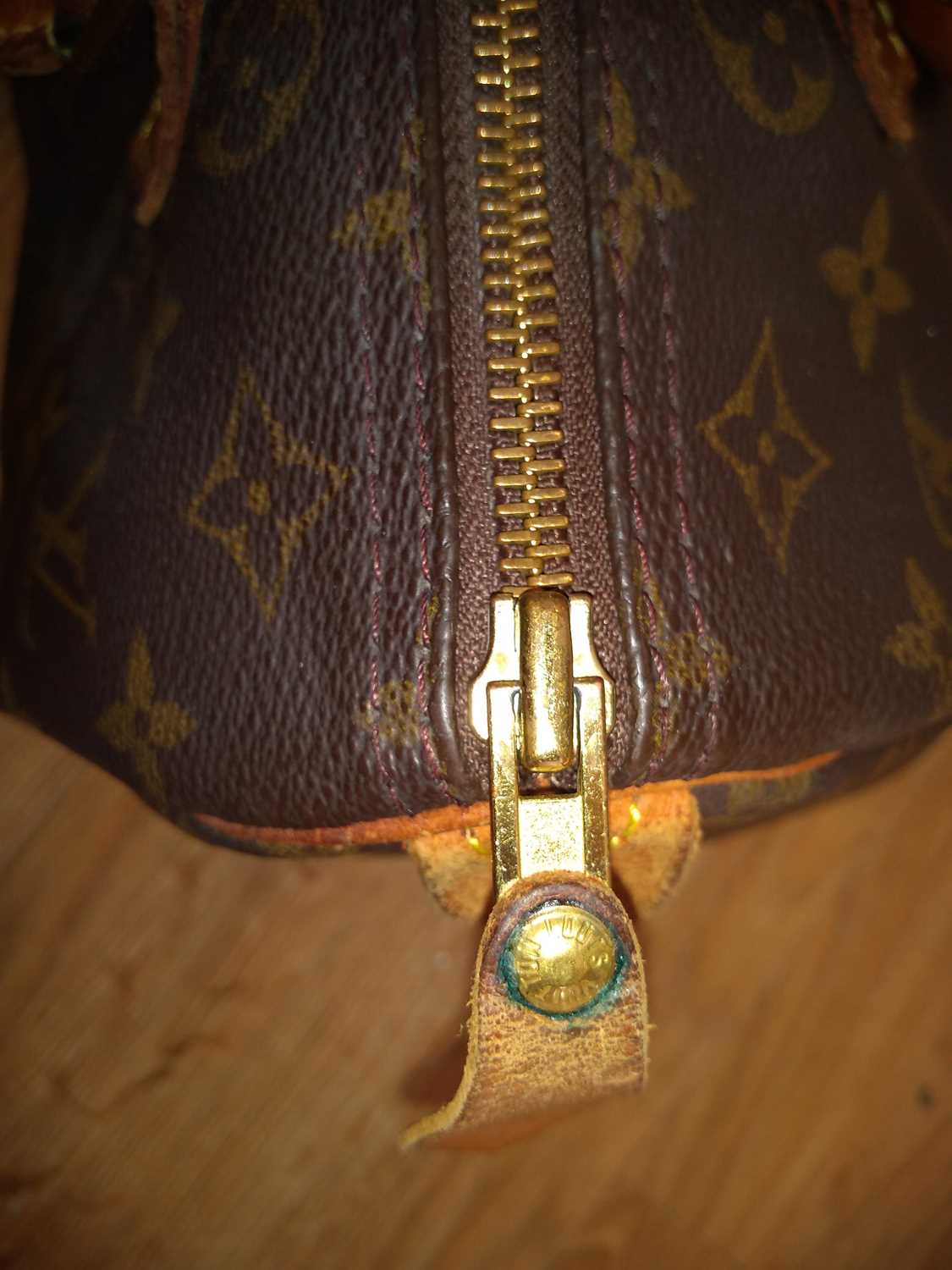 A Louis Vuitton monogrammed canvas 'Speedy 30' bag, - Image 4 of 7