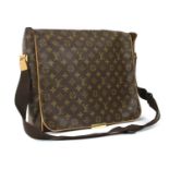 A Louis Vuitton monogrammed canvas 'Abbesses' shoulder bag