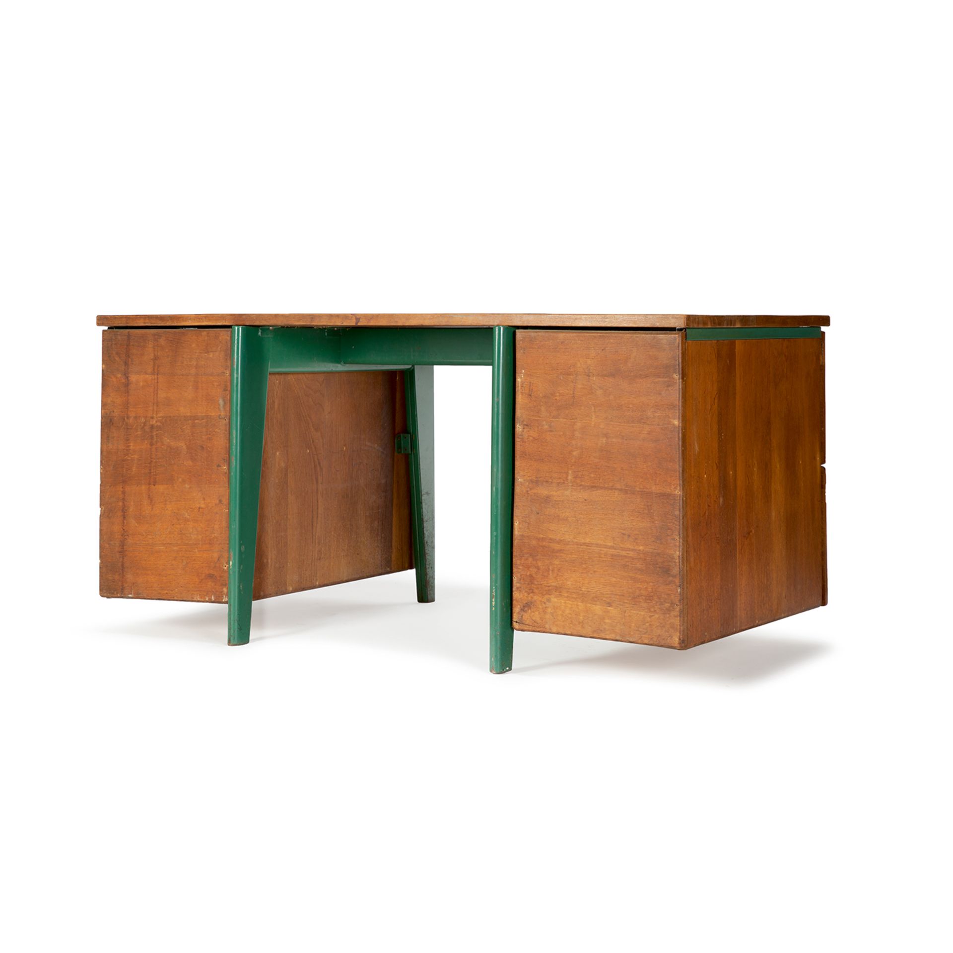 JEAN PROUVÉ (1901-1984) - Bureau "Standard BS", dessin de 1942-1943, double [...]