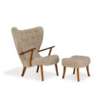 IB MADSEN (NÉ EN 1942) & ACTON SCHUBELL (XXE) - Fauteuil "Pragh" et son [...]