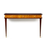 ~ JEAN ROYÈRE (1902-1981) - Console d'applique en placage de palissandre et de [...]