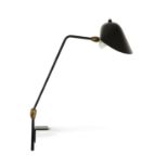 SERGE MOUILLE (1922-1988) - Lampe "Agrafée deux rotules", 1958, tube métallique [...]