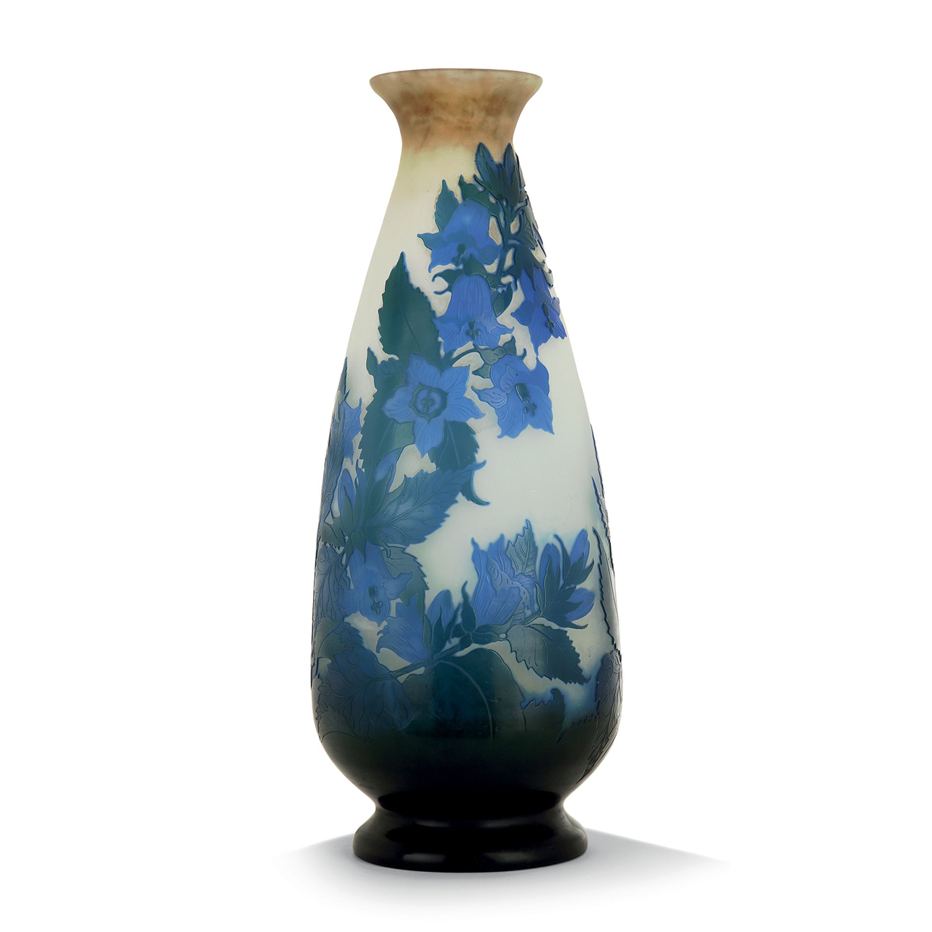 ÉTABLISSEMENTS GALLÉ (1904-1936) - Vase ovoïde à col évasé en verre [...] - Image 3 of 3