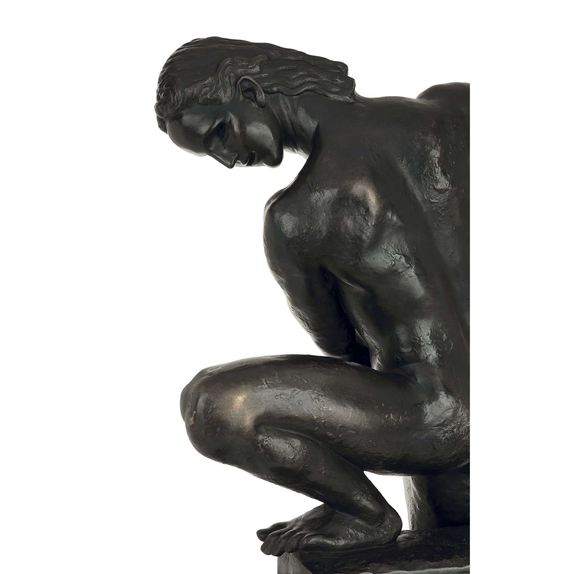 VICTOR ROUSSEAU (1865-1954) - DIONYSOS - Épreuve en bronze à patine noire. [...] - Image 2 of 4