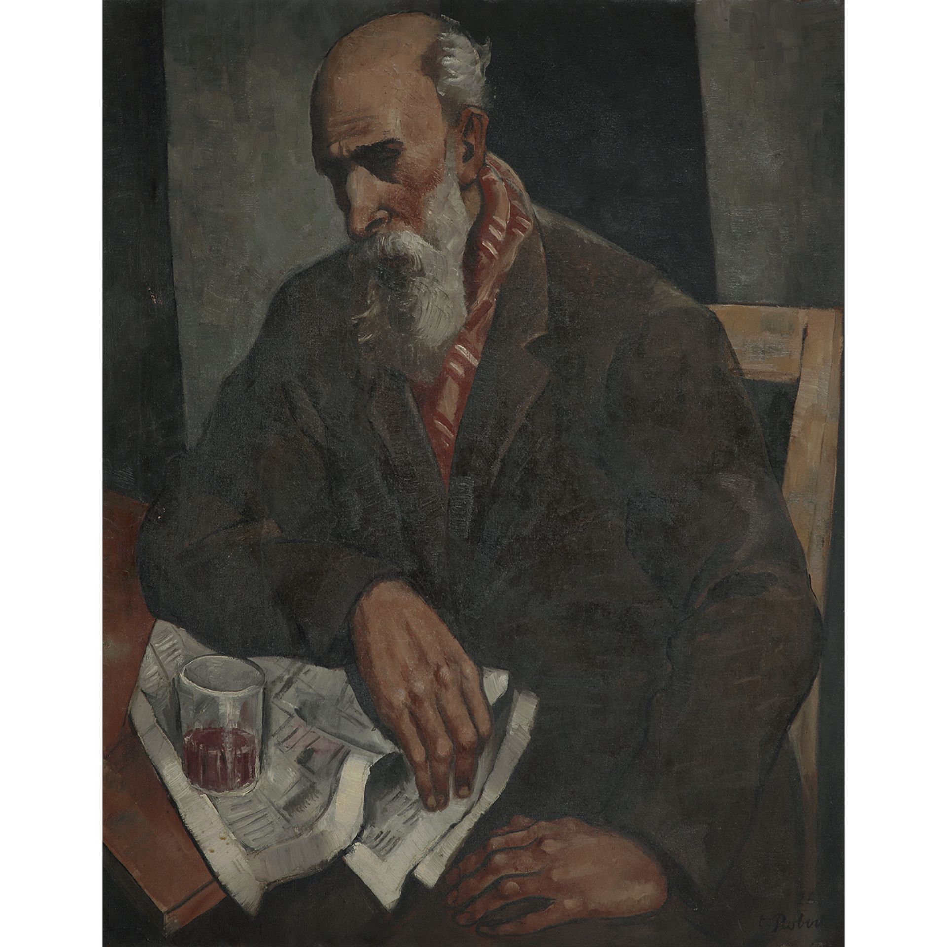 PAUL-THÉOPHILE ROBERT (1879-1953) - PORTRAIT PRÉSUMÉ DU PÈRE DE L’ARTISTE, [...]