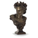 JEAN-BAPTISTE CARPEAUX (1827-1875) - LE PRINTEMPS N° 1 - Bronze à patine [...]