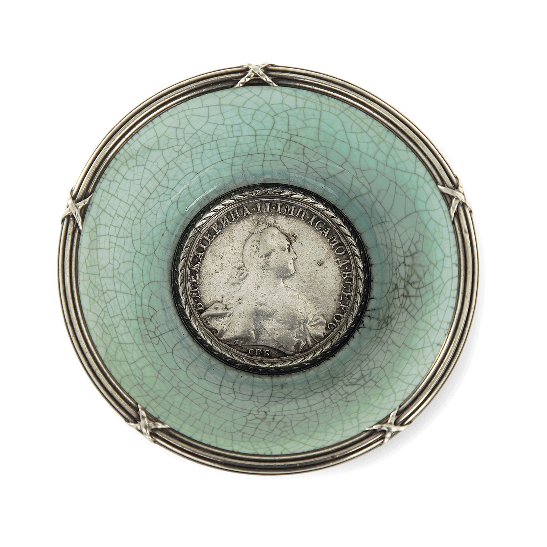 COUPELLE, PAR NEVALAINEN, POUR FABERGÉ - de forme ronde, évasée vers le haut en [...] - Image 8 of 8