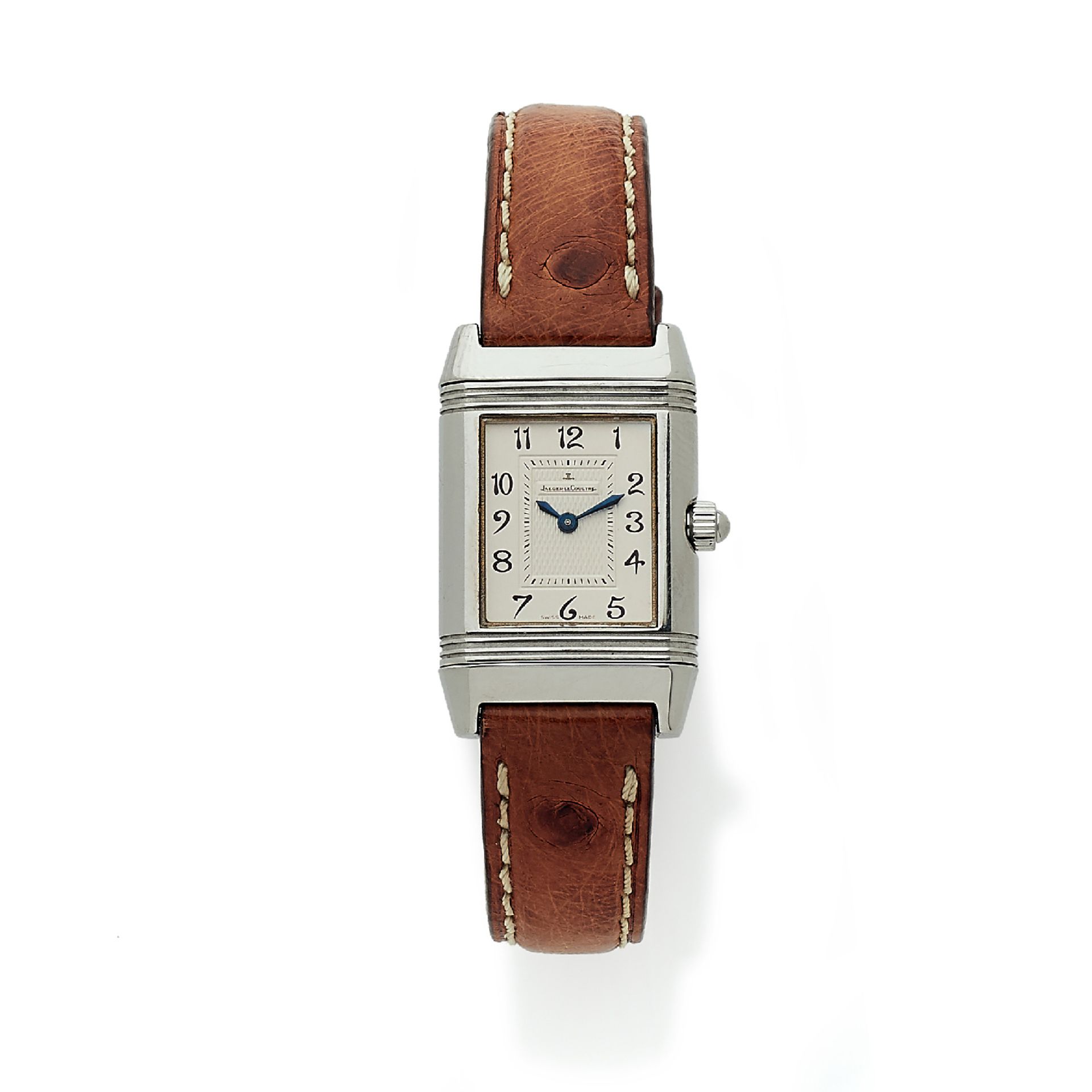 JAEGER LECOULTRE - REVERSO DUETTO. REF. 266.8.410 - Montre bracelet de dame en [...]