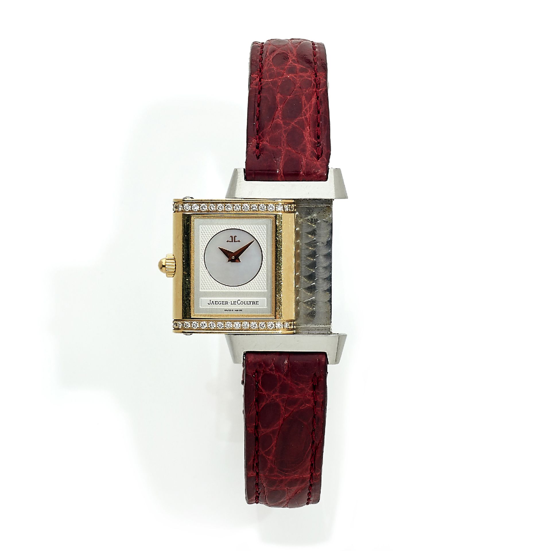 JAEGER LECOULTRE - REVERSO LADY DUETTO. RÉF. 266.5.44 - Montre bracelet de dame en [...] - Bild 2 aus 2