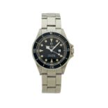 TUDOR - MINI-SUB. REF. 73090. - VERS 1992 - Montre bracelet de plongée en acier. [...]