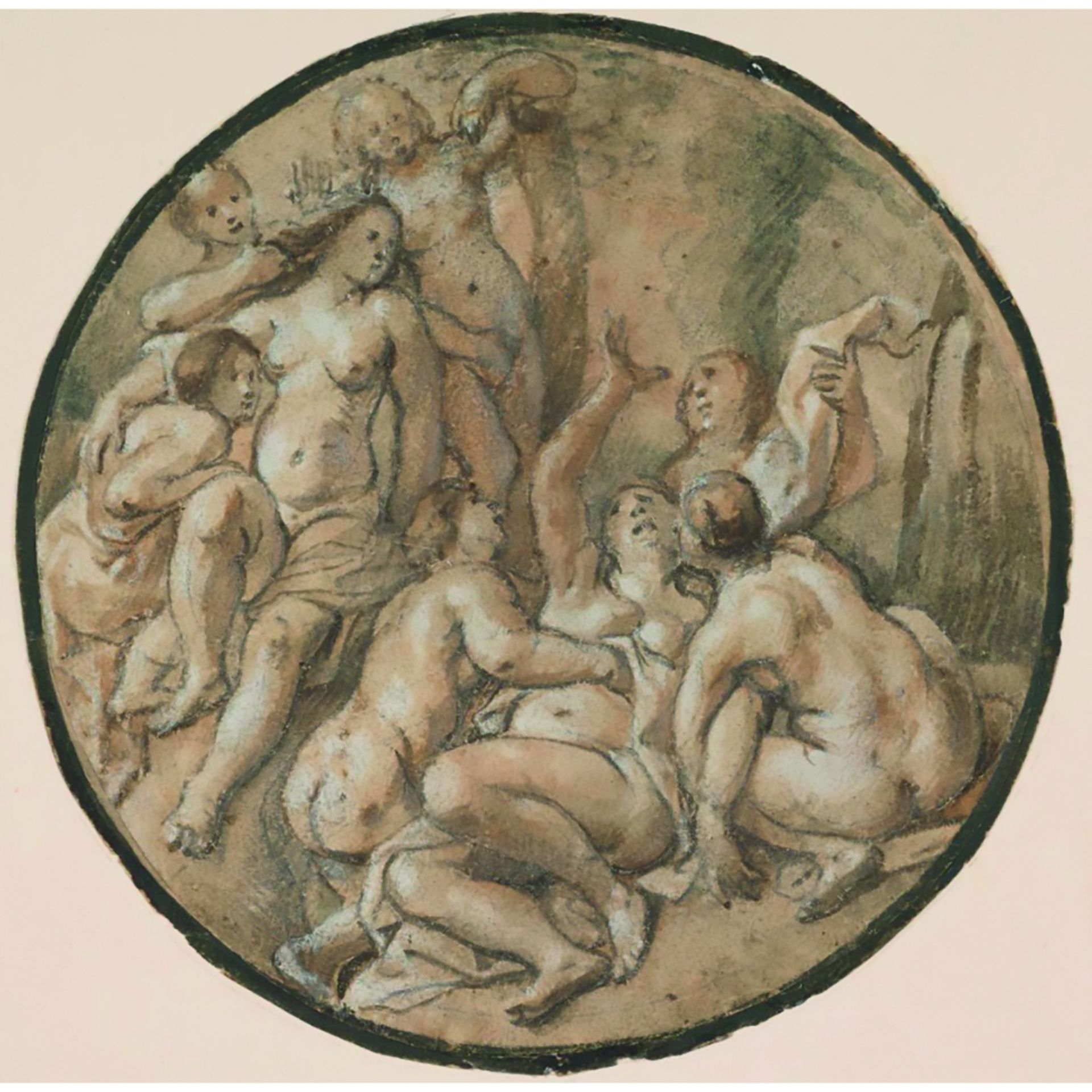 Jacob Jordaens (anvers, 1593-1678) - Diane et Callisto - Panneau de chêne, deux [...] - Bild 2 aus 6