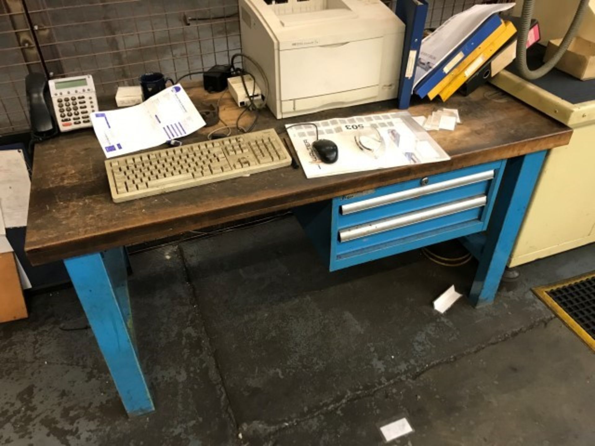 2 workbenches - Image 2 of 2