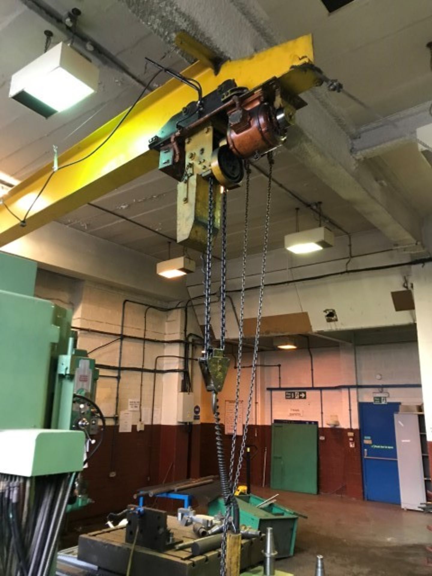 1T pillar jib crane - Image 4 of 6