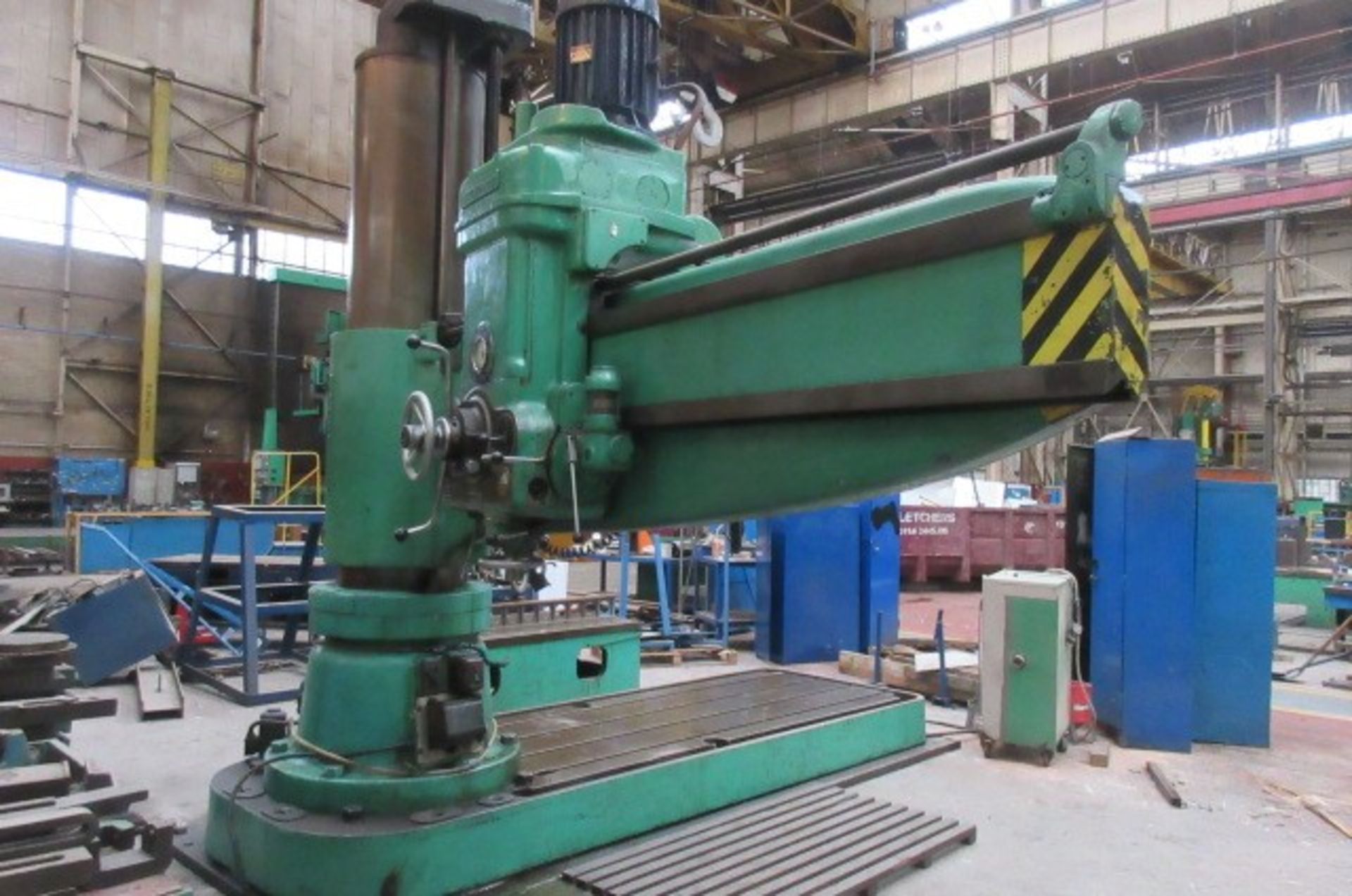 Archdale 9' radial arm drill