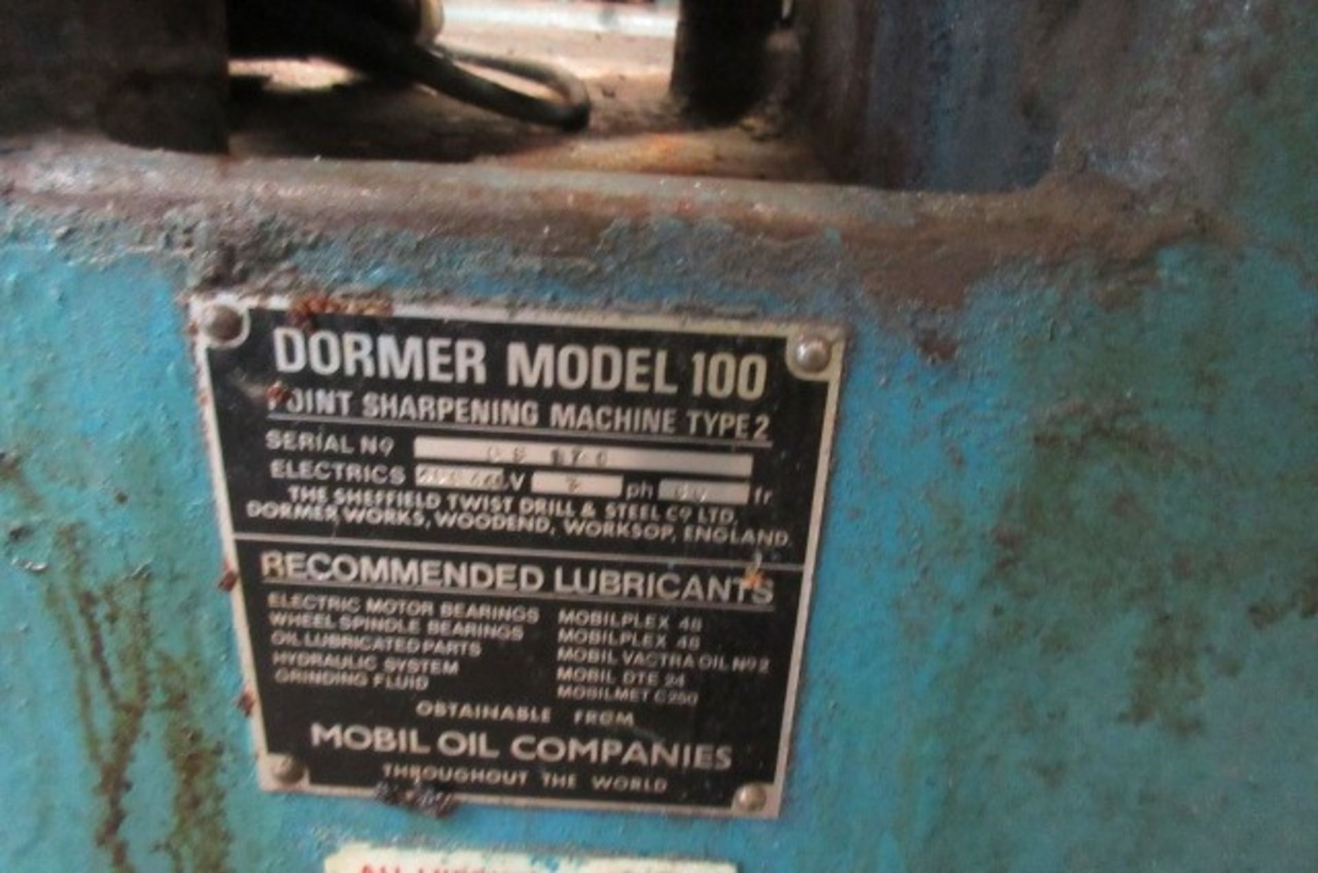 Dormer 100 point sharpening machine - Image 4 of 4