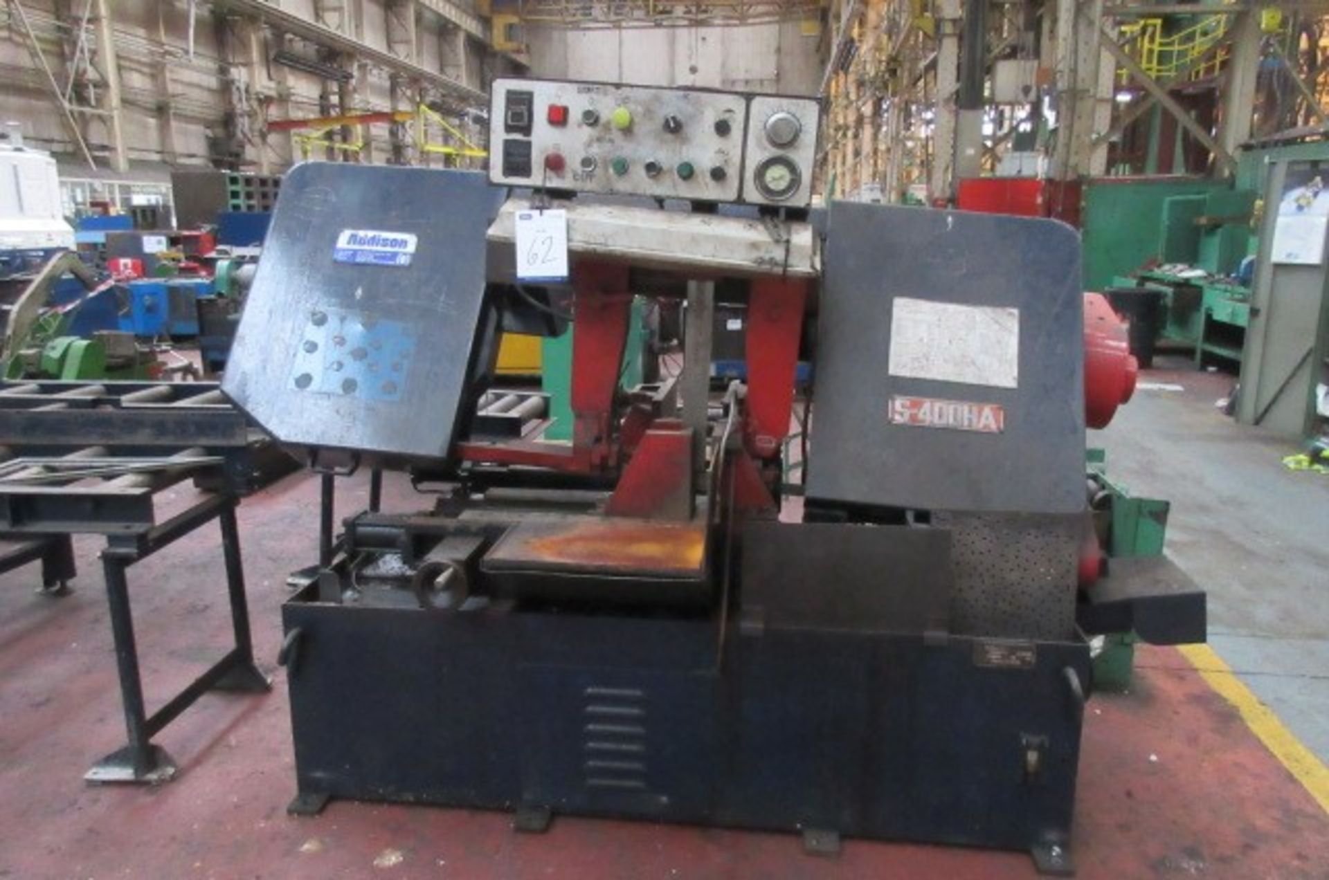 Addison S-400HA horizontal band saw