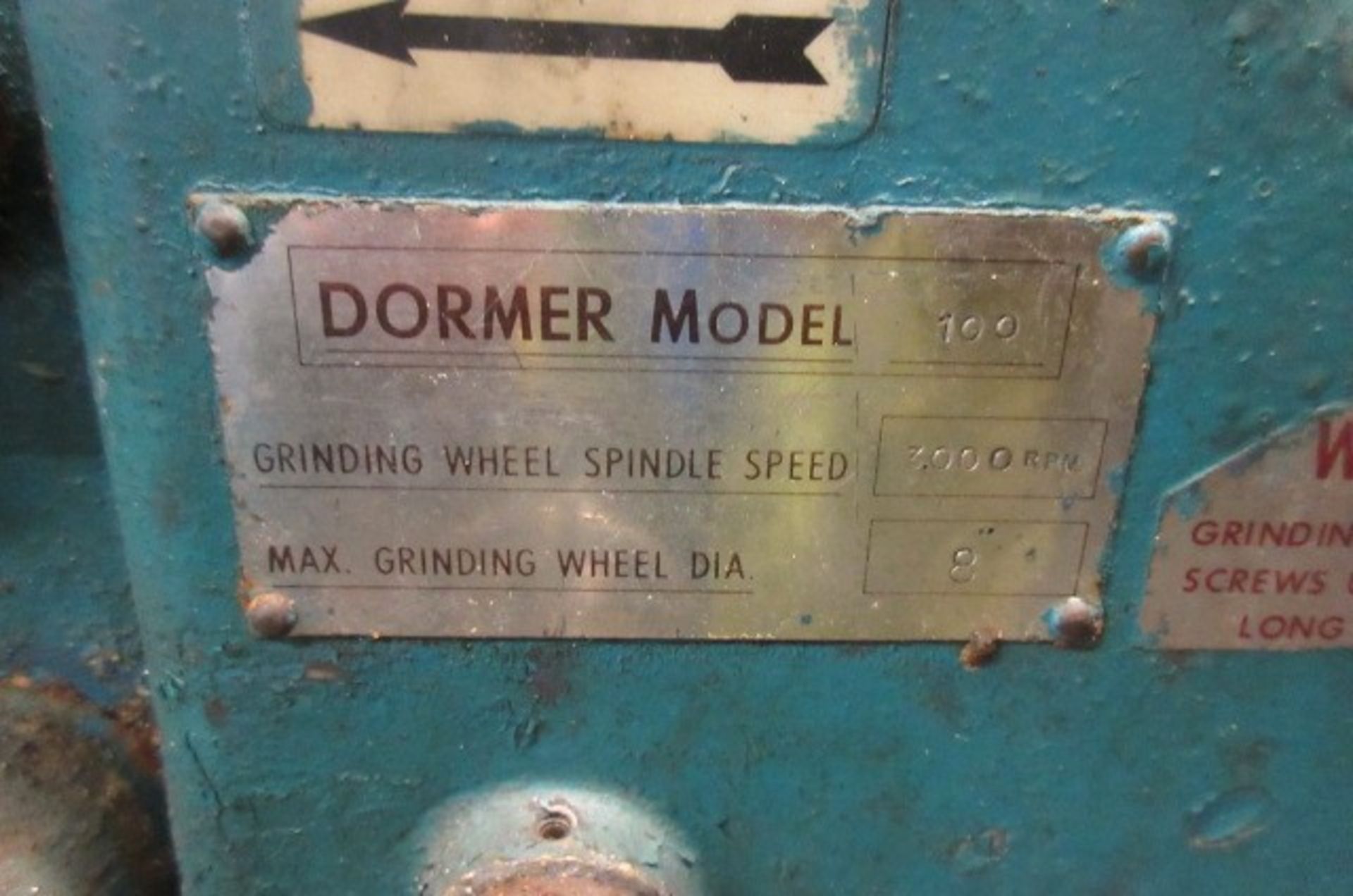 Dormer 100 point sharpening machine - Image 3 of 4