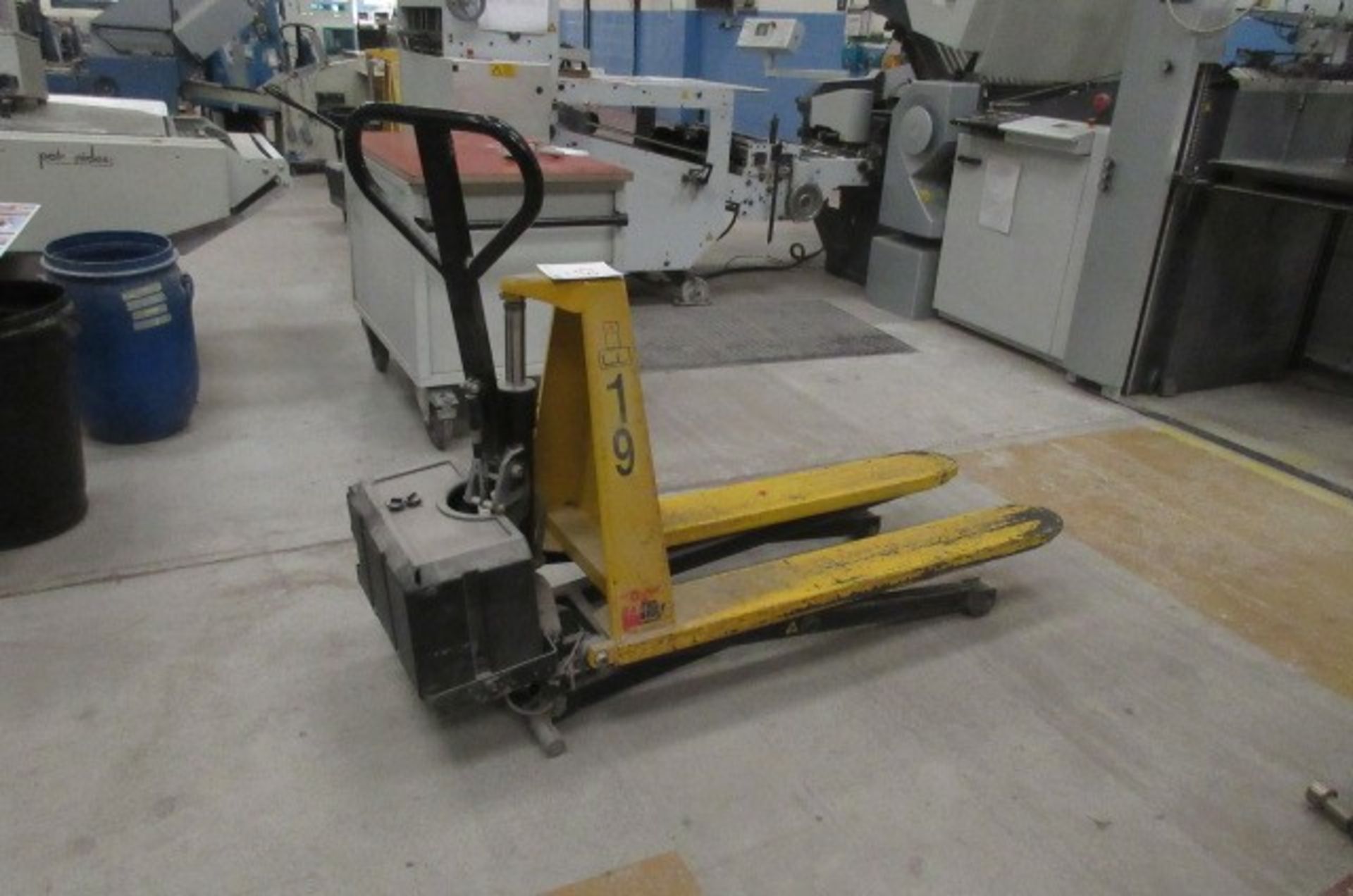 Diesse HL10E Electric Lift High Lift Pallet Truck