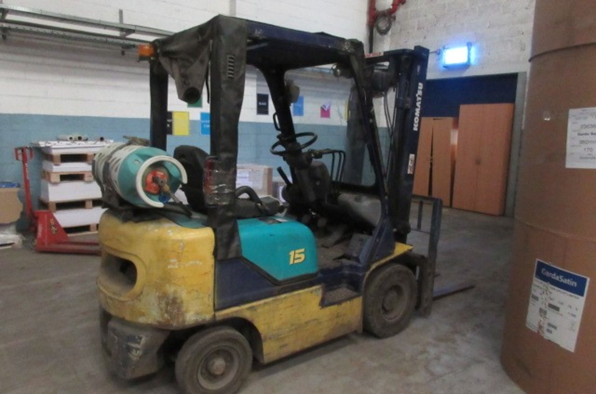 Komatsu FG15HT LPG Forklift Truck - Image 2 of 3