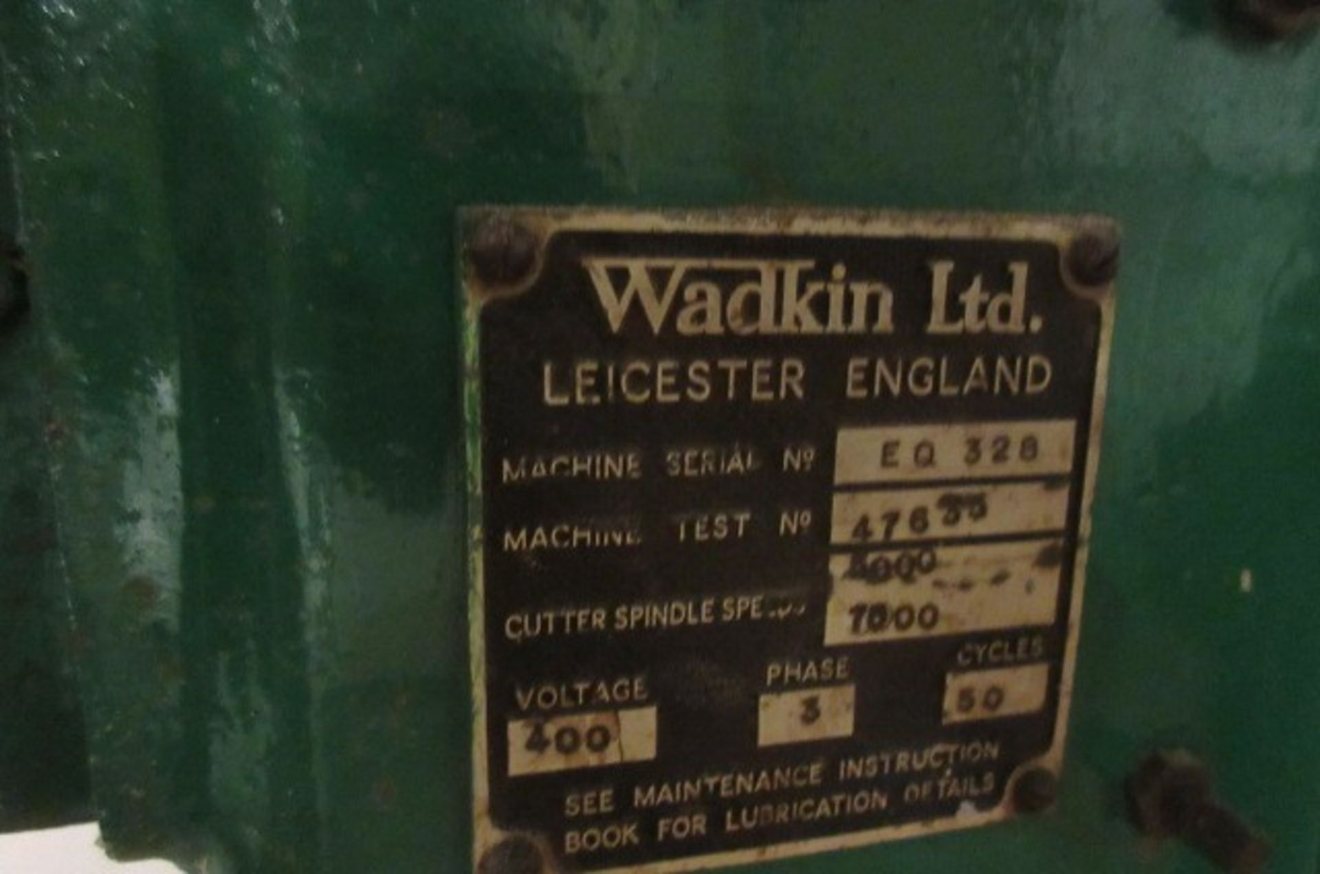 Wadkin EQ spindle moulder with Holzfer power feeder - Image 3 of 4