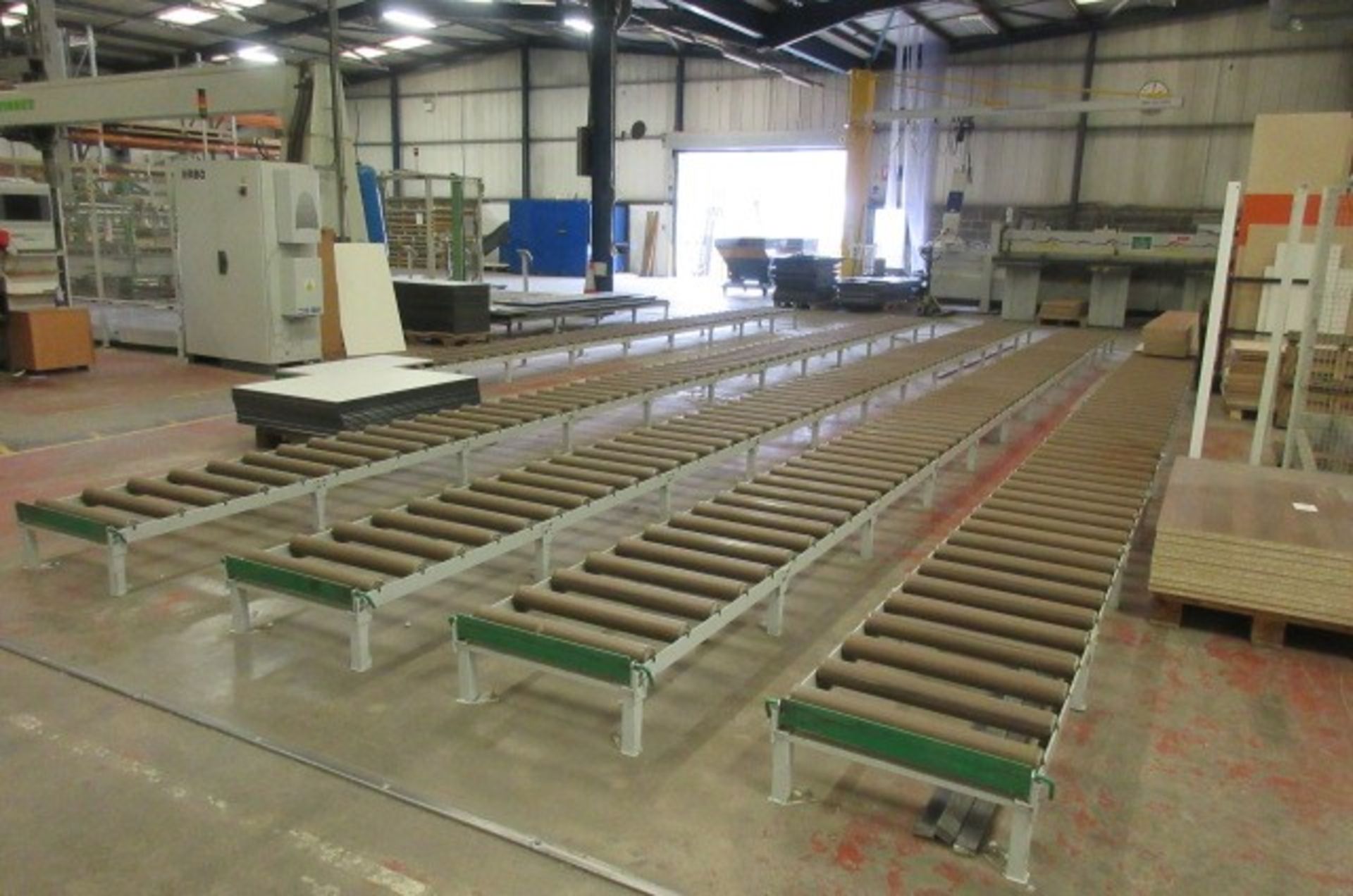 Andrews Automation Q- System floor mount roller conveyor transfer/storage system - Image 7 of 9