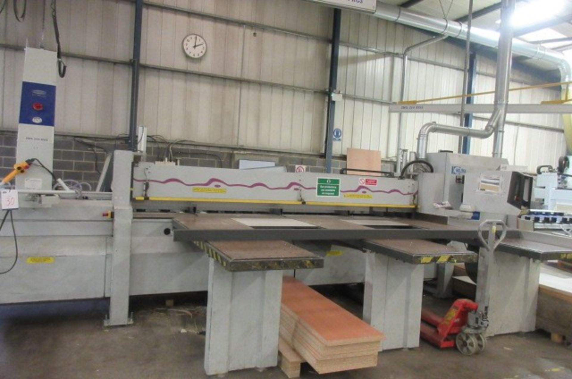 Holzma Optimat PP81/38 CAD beam saw (1998)