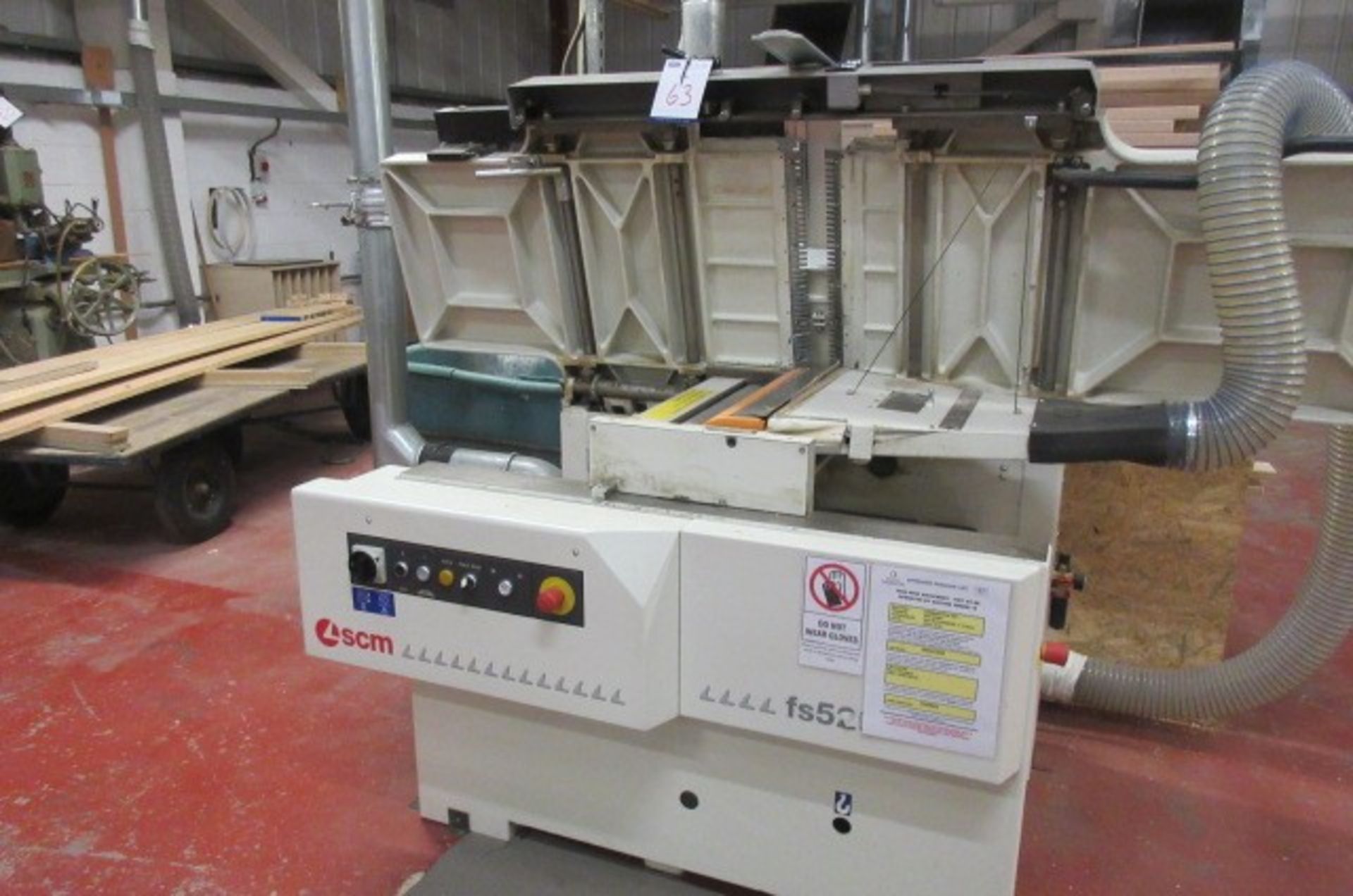 SCM FS520 class planer thicknesser (2012)