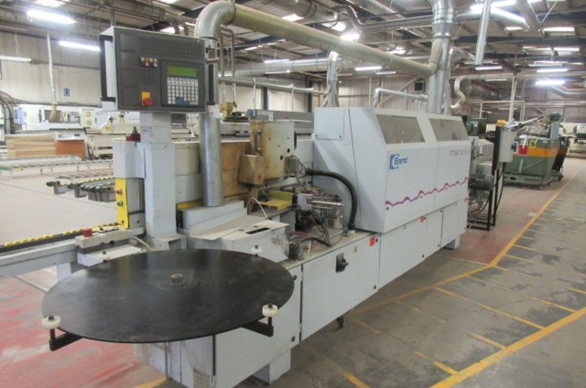 Brandt/Homag Optimat KD 85 CF single sided edge bander (1997) - Image 2 of 7