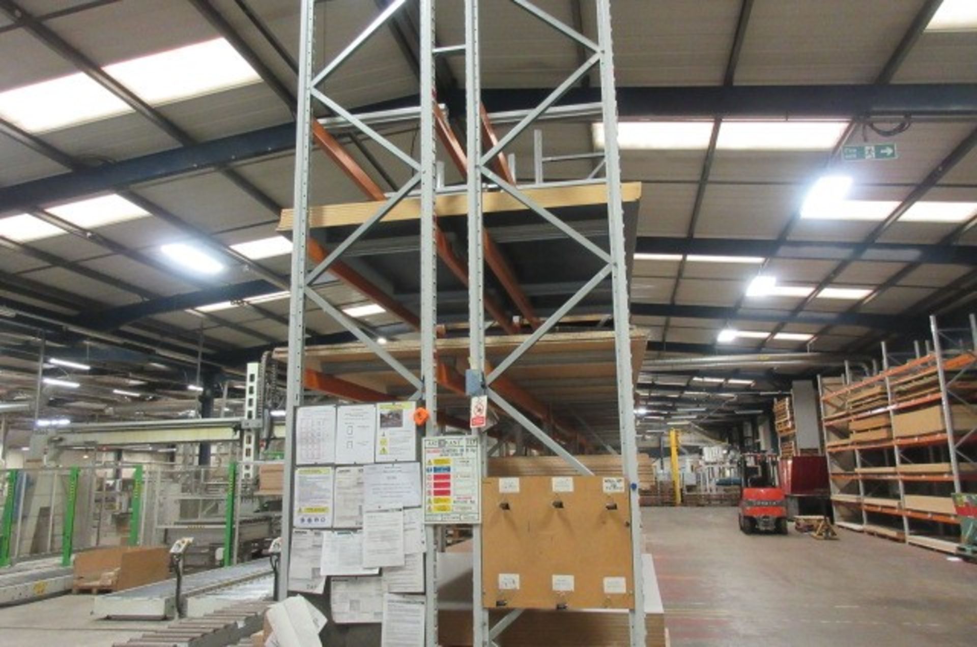 10 bays of pallet racking - Image 2 of 3