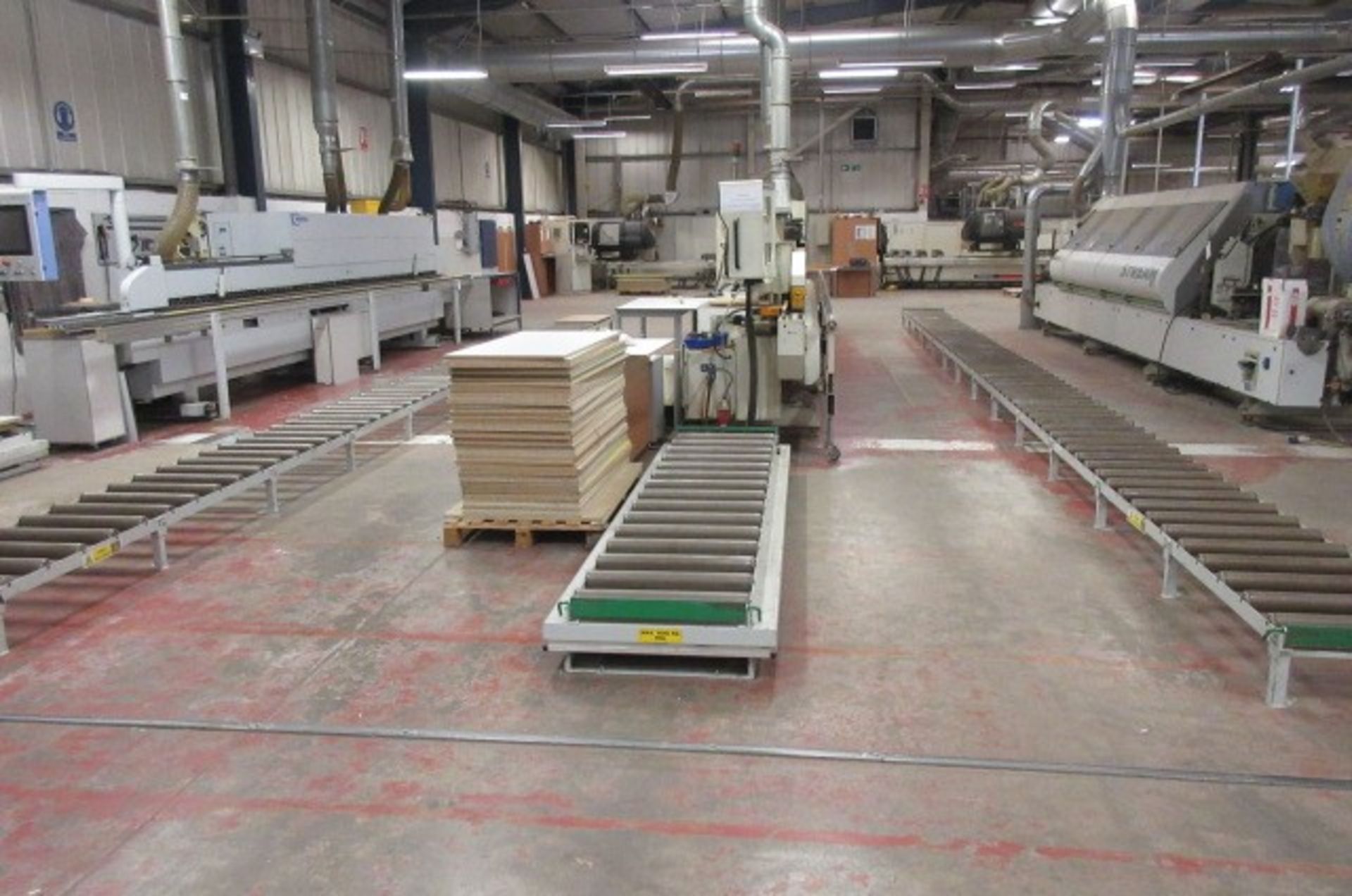 Andrews Automation Q- System floor mount roller conveyor transfer/storage system - Image 5 of 9