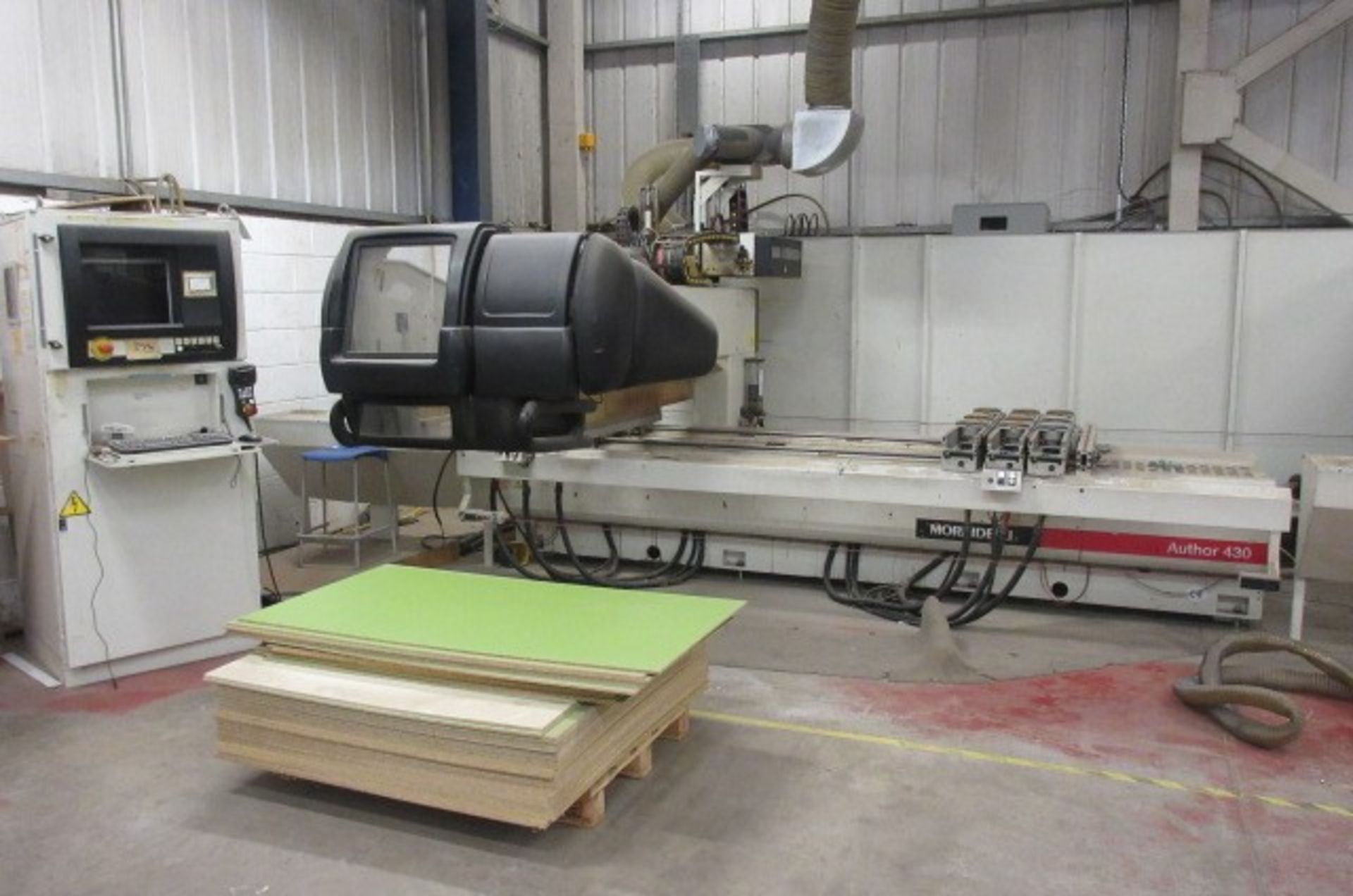 Morbidelli Author 430 3 axis CNC machining centre (2004)