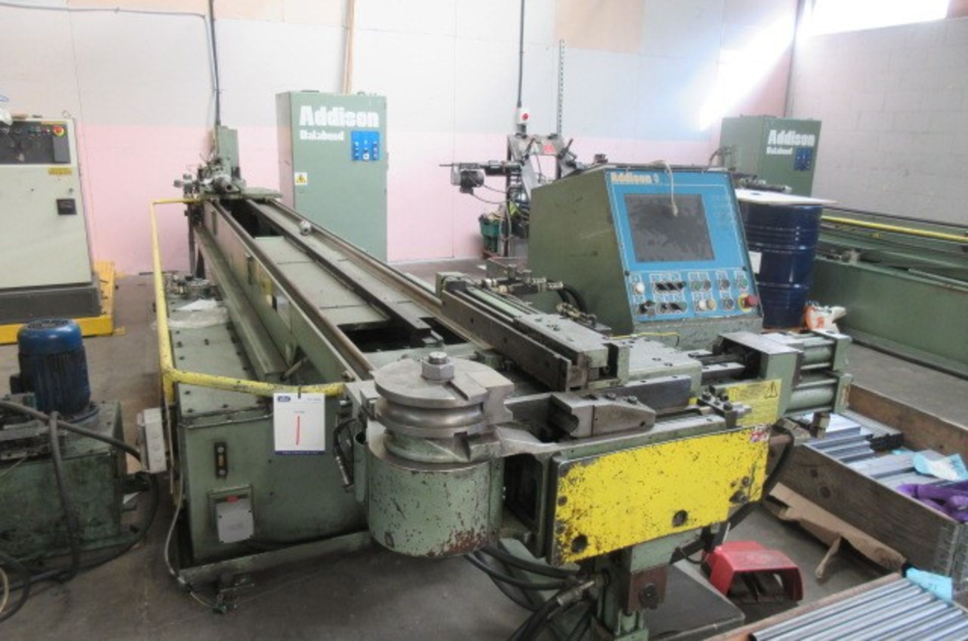 Addison Databend 40mm CNC tube bending machine (1995).